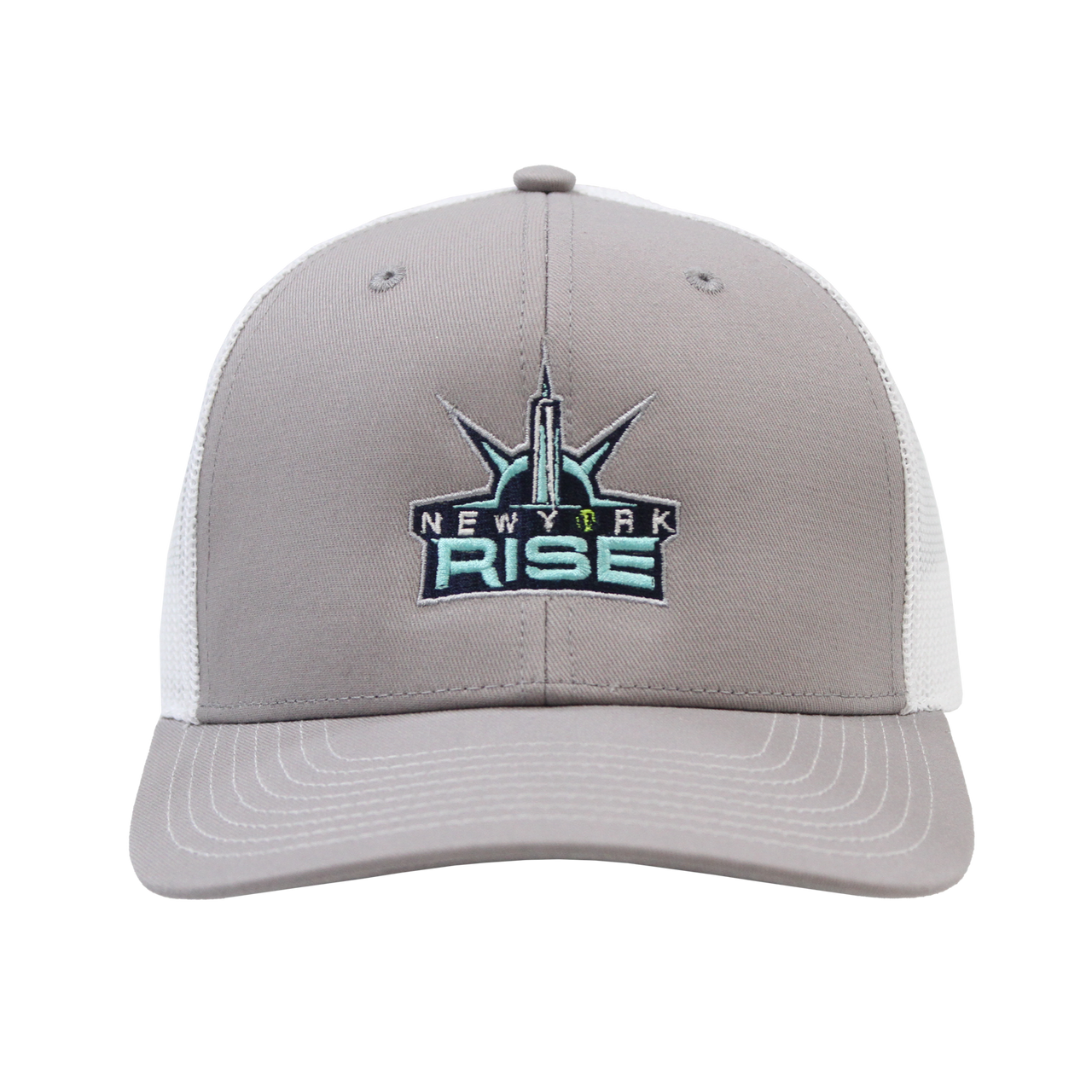 Rise Trucker Hat - Grey and White Mesh Back