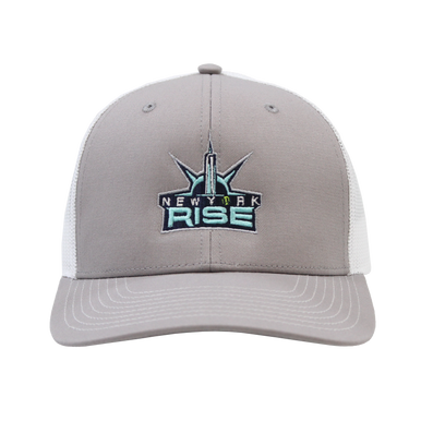 Rise Trucker Hat - Grey and White Mesh Back