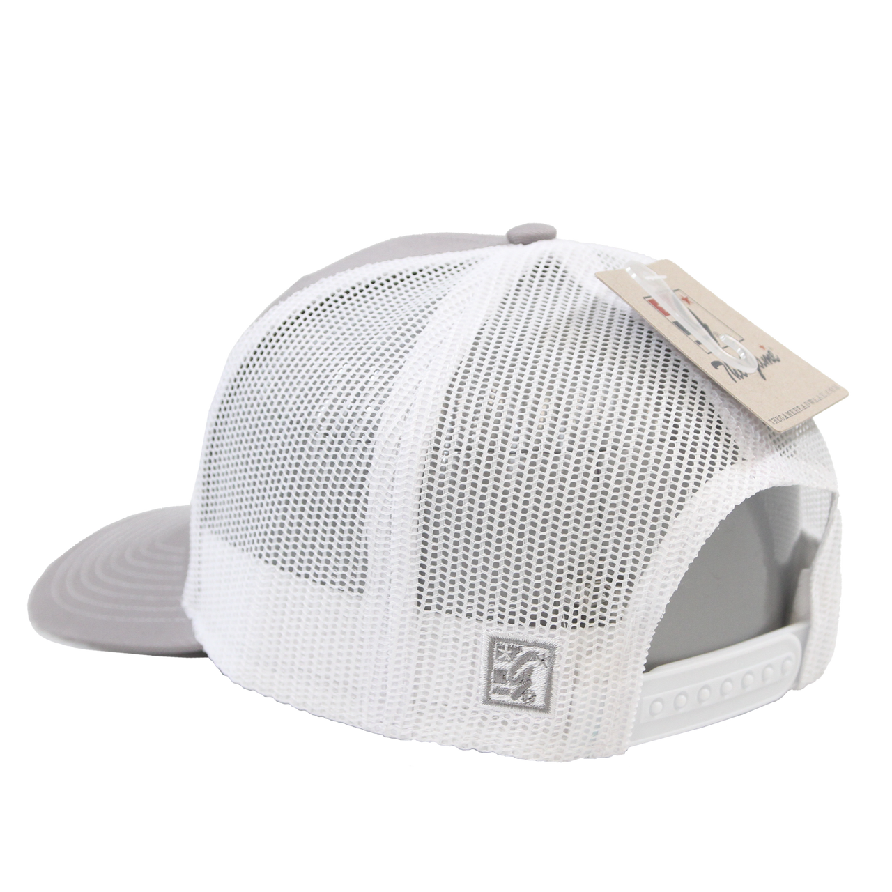 Rise Trucker Hat - Grey and White Mesh Back