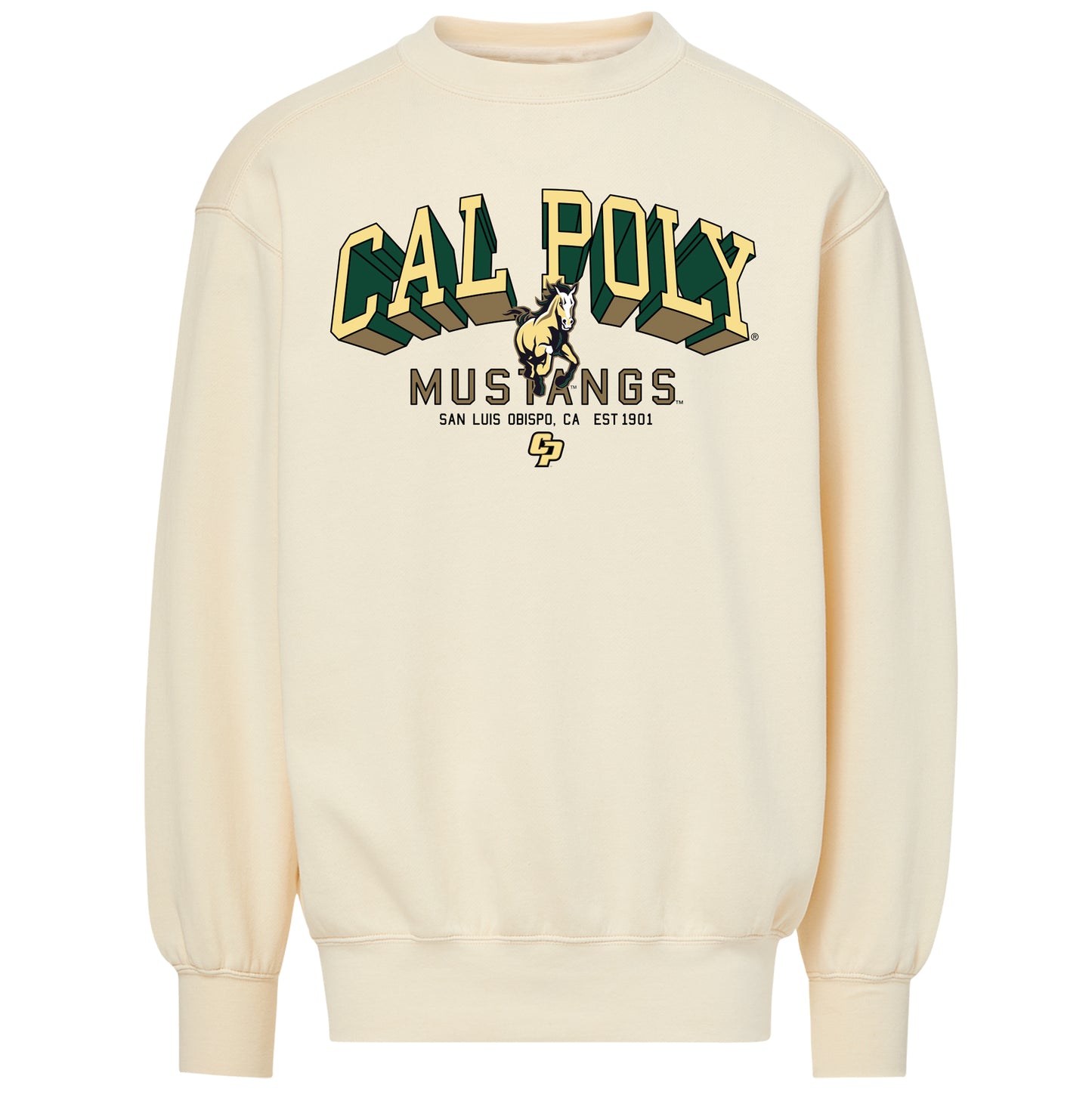 Cal Poly Coastal Color Crewneck Sweatshirt