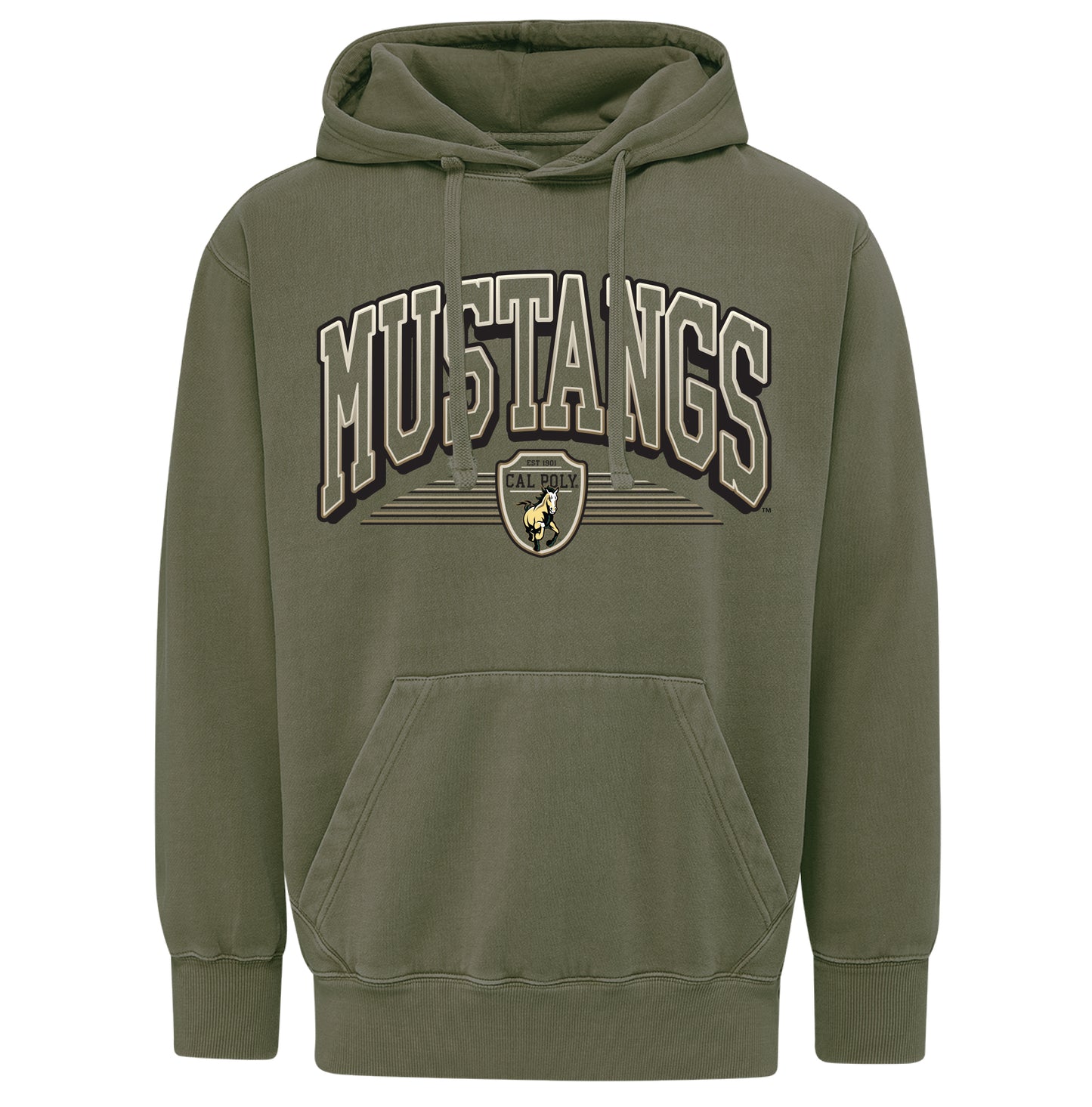 Cal Poly Coastal Color Hooded Sweatshirt