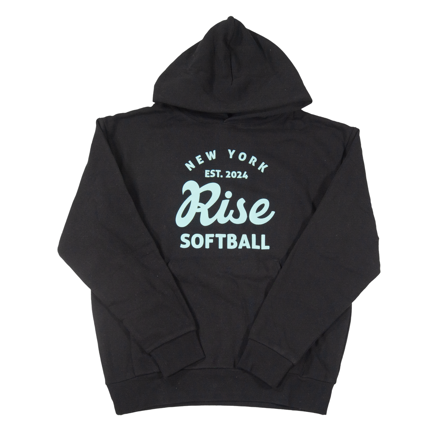 Rise - Script Logo Black Hoodie