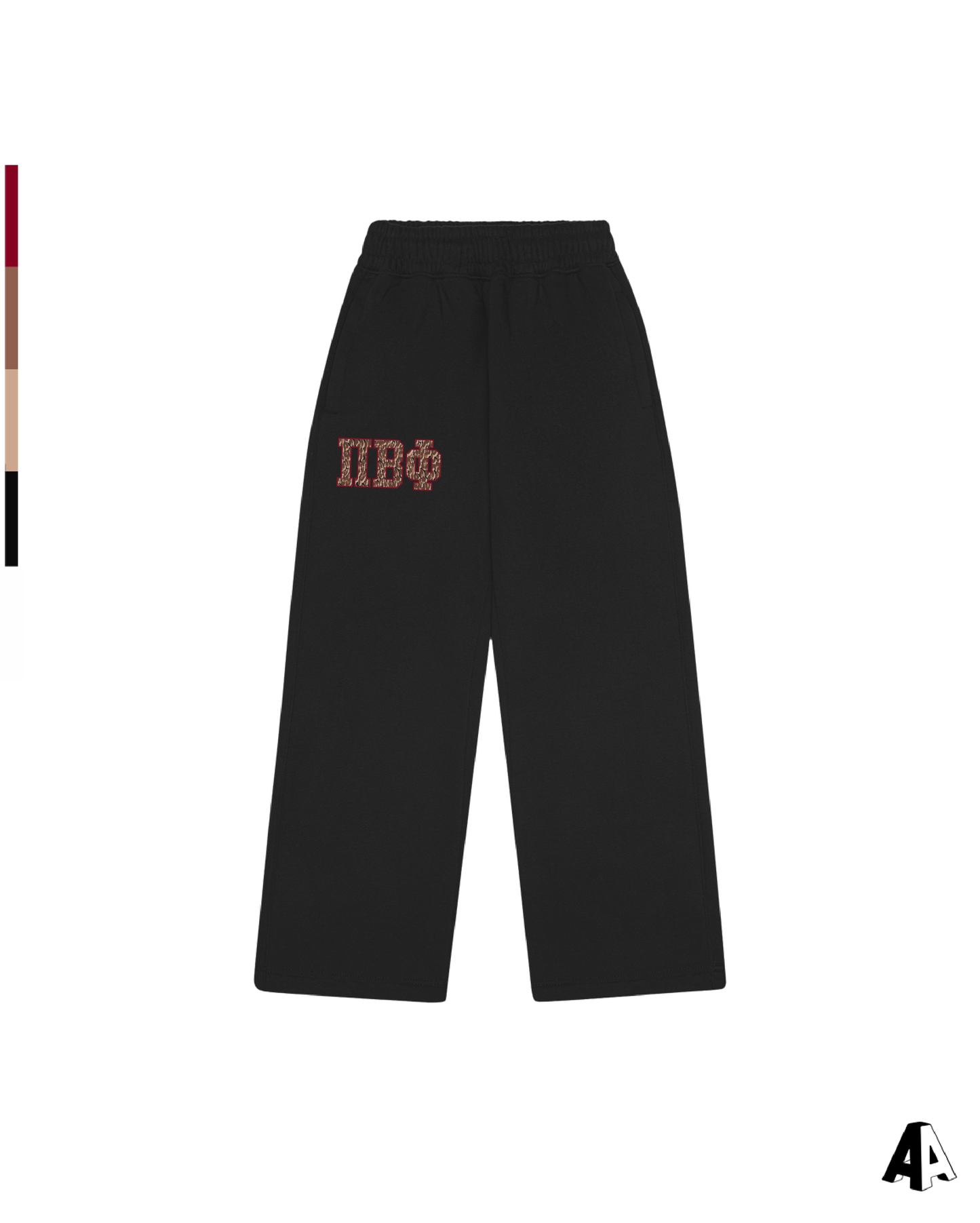 Cheetah Black Sweatpants