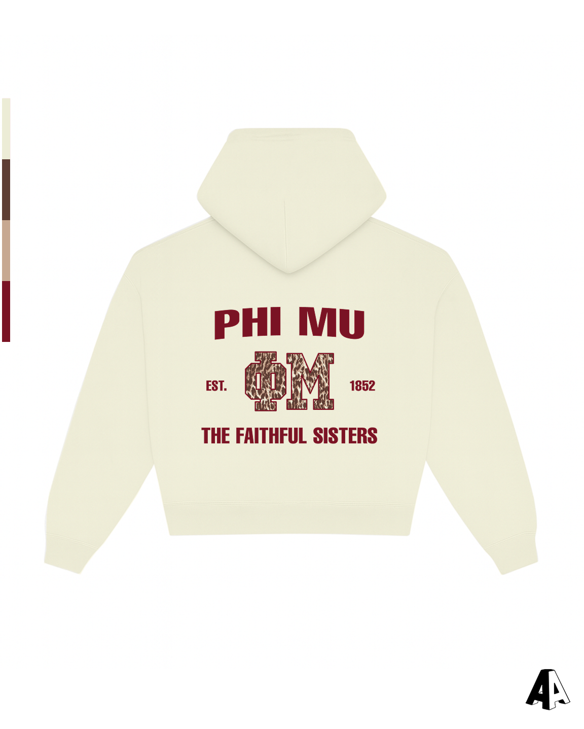 Cheetah Ivory Hoodie