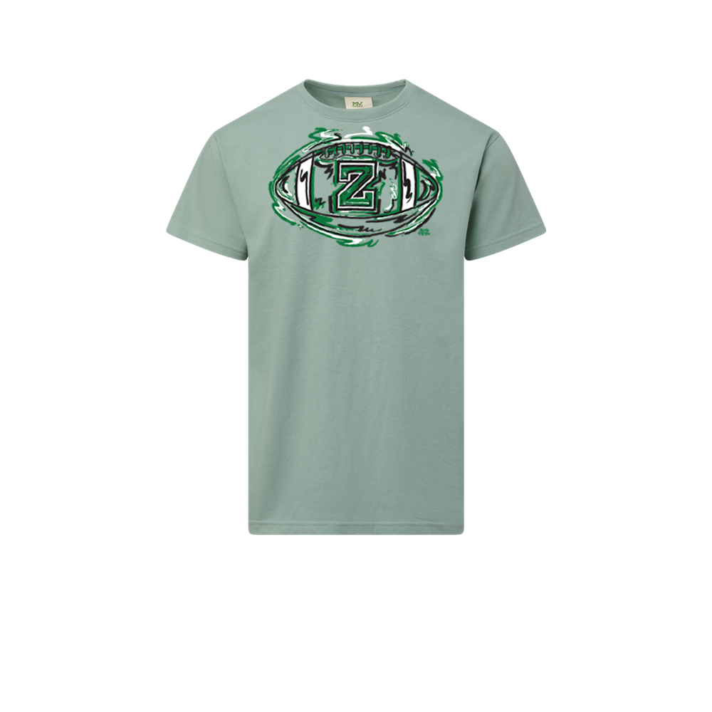 Zionsville Eagles Football Everest Sustainable Tee