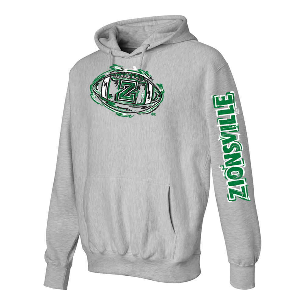 Zionsville Eagles Football Pro-Weave Hoodie